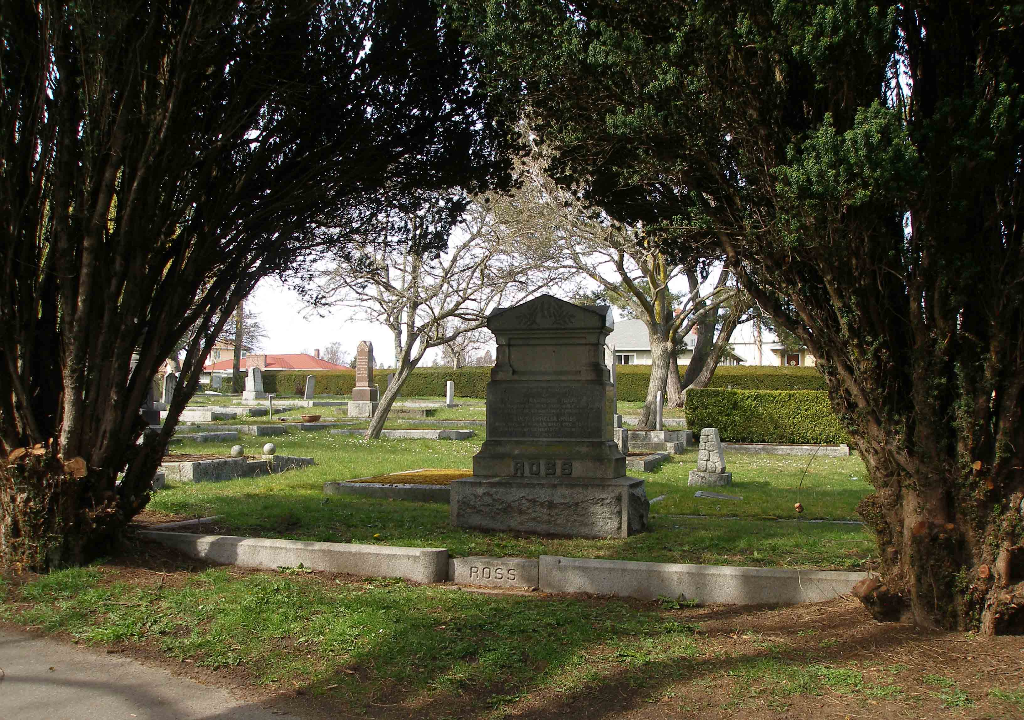 Dixi harrison Ross tomb, Ross Bay Cemetery, Victoria, B.C.